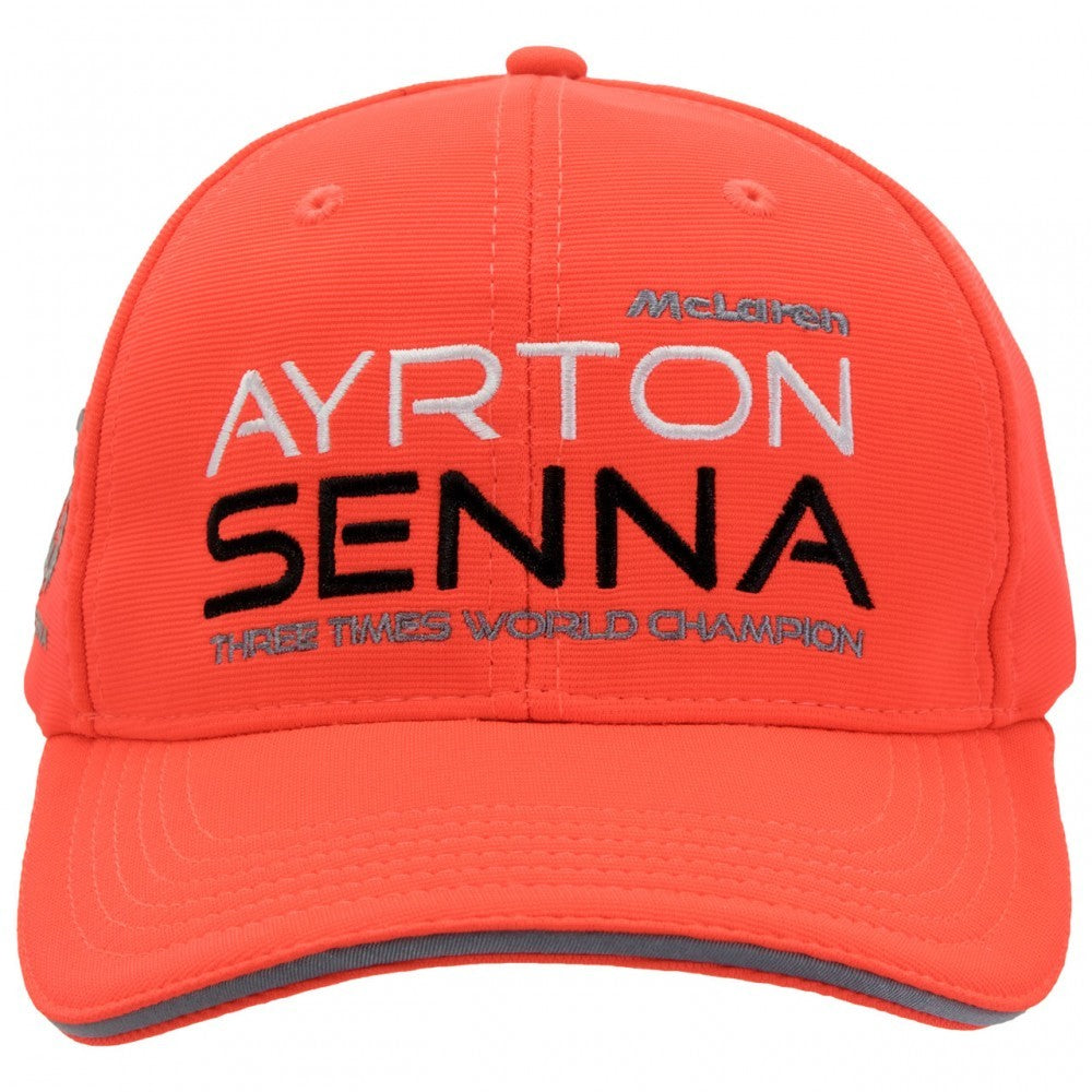 McLaren Senna Baseball Cap, Adult, Orange, 2017