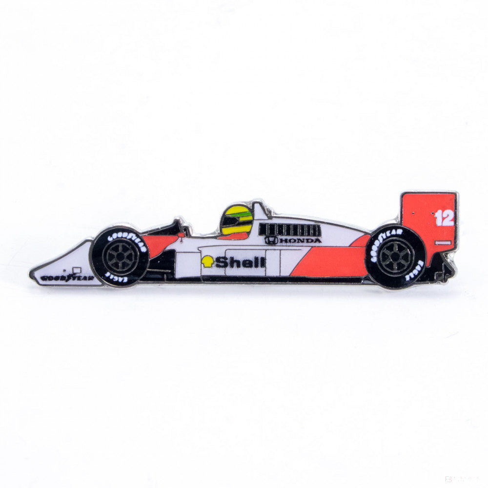 McLaren Pin, McLaren MP4/4 Pin, White, 2020