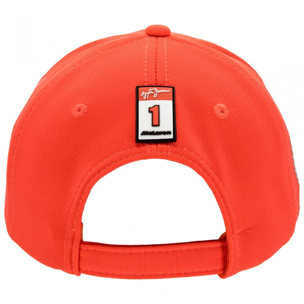 McLaren Kids Senna Baseball Cap, Orange, 2017