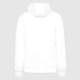 Ayrton Senna hoodie, stripe, white