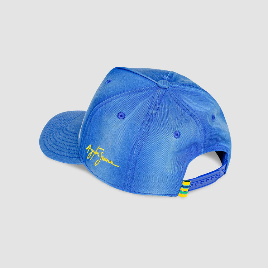 Ayrton Senna cap, Nacional, replica, blue