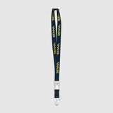 Ayrton Senna lanyard, blue
