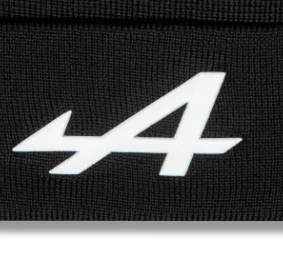 Gorro con puños del equipo Alpine para niños, color negro
