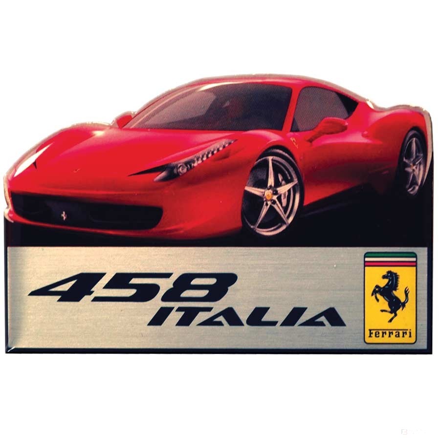 Ferrari Fridge magnet, 458 Italia, Red, 2019