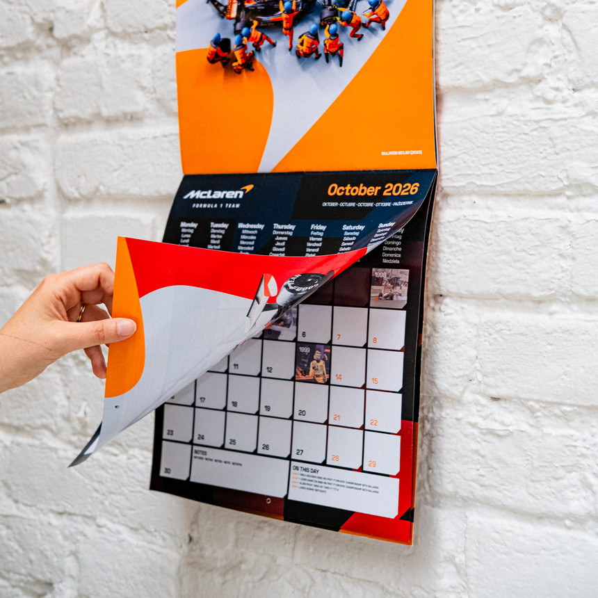 McLaren Formula 1 Team - Official Calendar - 2026