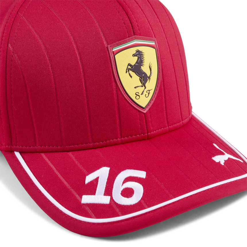 Gorra réplica de Ferrari Leclerc LC 🔥