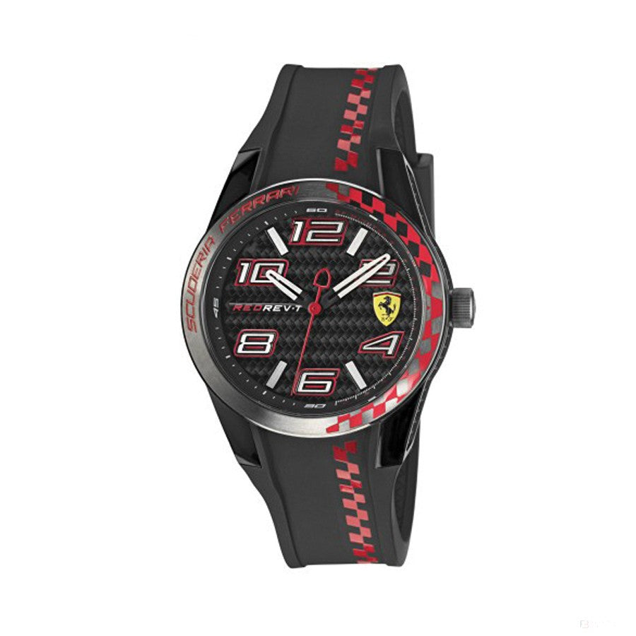 Ferrari Watch, Redrev T Quartz Mens, Black, 2019