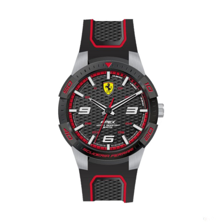 Ferrari Watch, Apex Mens, Black-Red, 2019