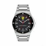 Ferrari Watch, Aspire Quartz 3HD Mens, 44 mm, Silver, 2020 - FansBRANDS®