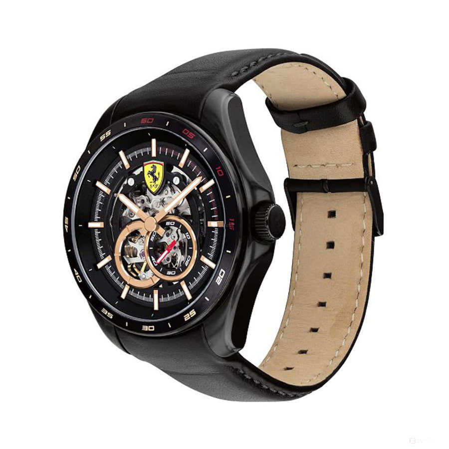 Ferrari Watch, Speedracer Automatic Multilevel Mens, 44 mm, Black, 2020