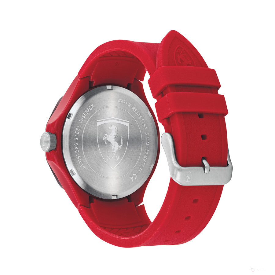 Ferrari Watch, Pista MultiFX Mens, 44 mm, Red, 2020 – FansBRANDS® - COM