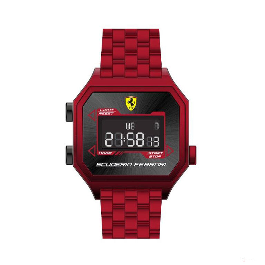 Ferrari Watch, Digidrive Digital Mens, 46 mm, Red, 2021 – FansBRANDS®