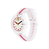 Scuderia Ferrari Watch Redrev Quartz, White, Silicone Strap, 34Mm - FansBRANDS®