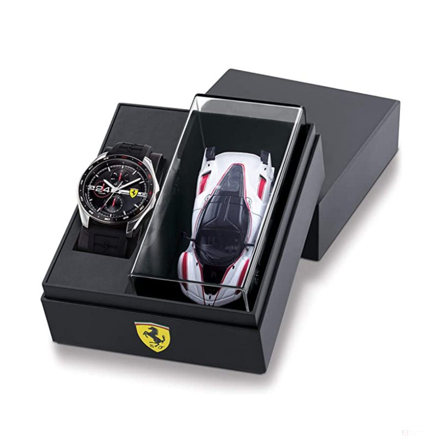 Ferrari Watch, Speedracer Mens, 44 mm, Silver, 2020