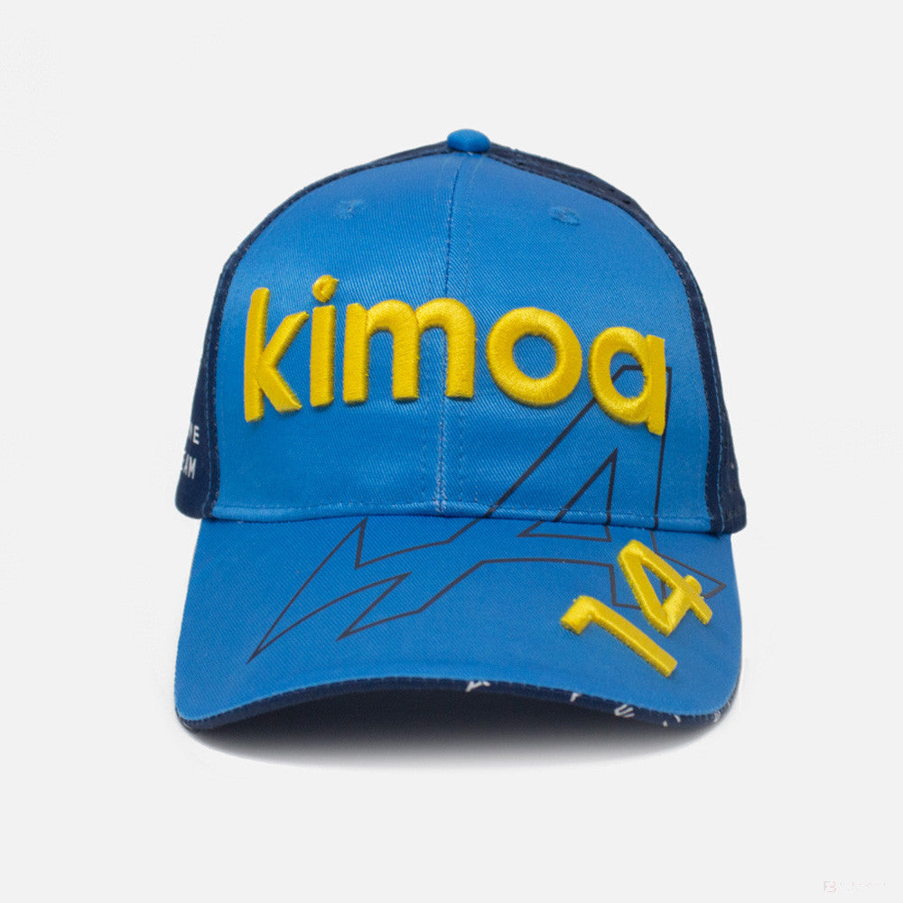 Alpine Baseball Cap, Kimoa Fernando Alonso - Spanish GP, Blue, 2021 - FansBRANDS®