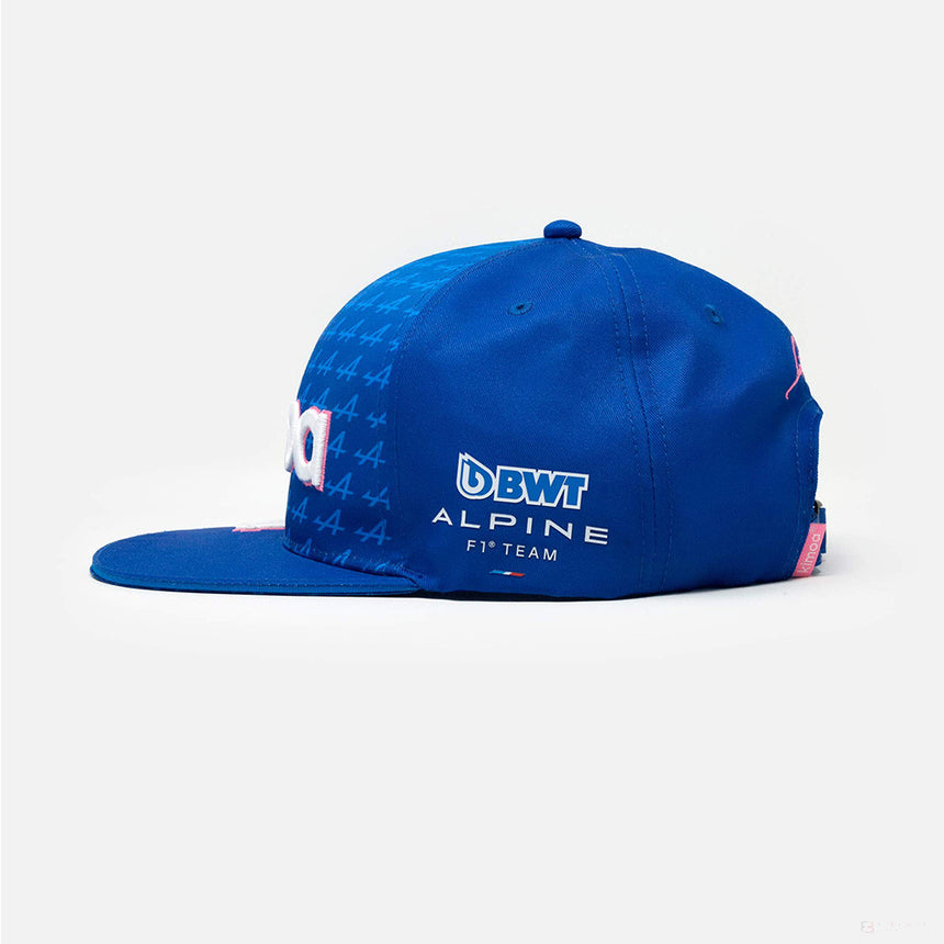 Alpine Flatbrim Cap, Fernando Alonso Kimoa, Blue, 2022 - FansBRANDS®