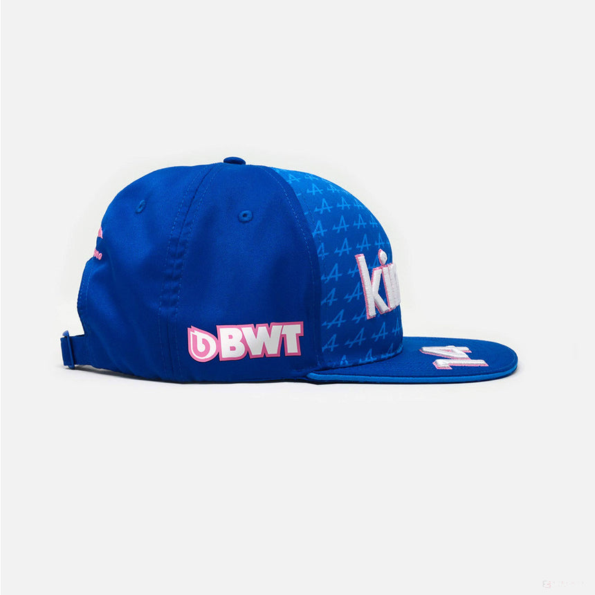 Alpine Flatbrim Cap, Fernando Alonso Kimoa, Blue, 2022 - FansBRANDS®