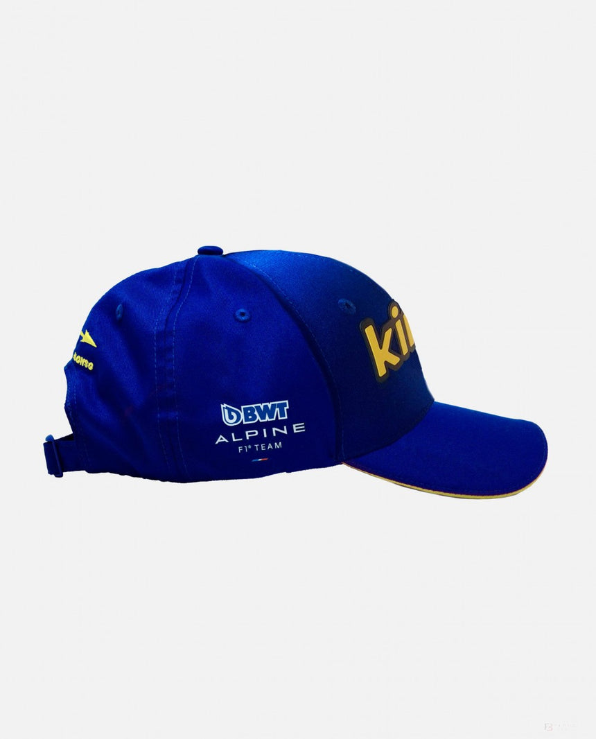 Alpine Baseball Cap, Fernando Alonso Kimoa Spain GP, Blue, 2022 - FansBRANDS®