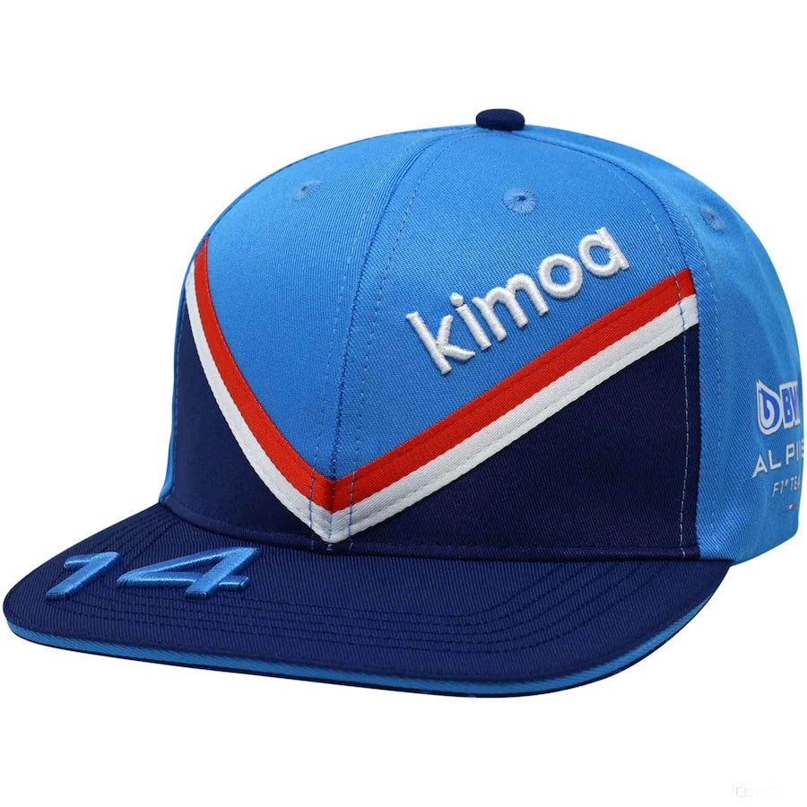 Alpine Baseball Cap, Fernando Alonso Kimoa France GP, Blue, 2022 - FansBRANDS®