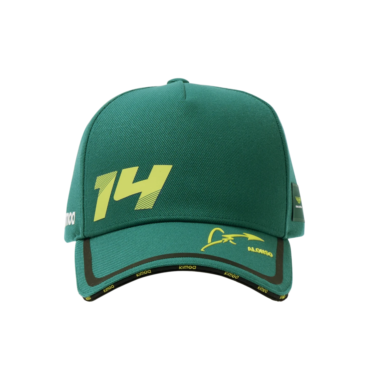 Fernando Alonso cap, Kimoa, tech, green, 2024