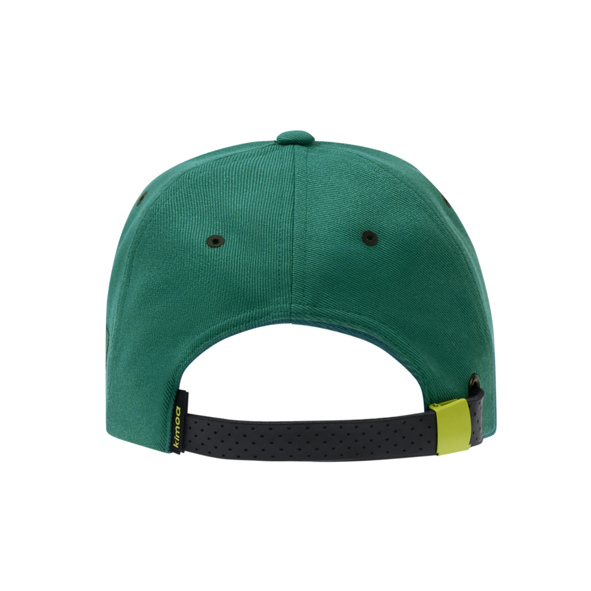 Gorra de Fernando Alonso, Kimoa, técnica, verde, 2024