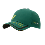 Fernando Alonso cap, Kimoa, tech, green, 2024