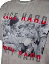 James Hunt T-shirt, Race Hard Party Hard, Grey, 2020