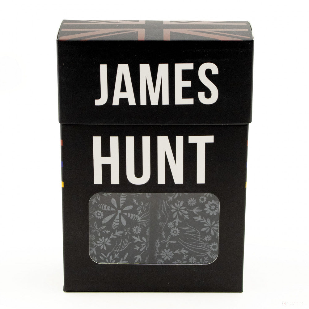 James Hunt Underwear, Seventies + 76 Boxer Shorts - Double Pack, Blue, 2021