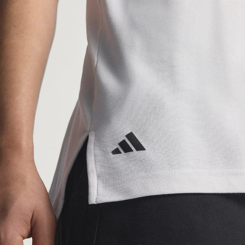 Mercedes polo, team, engineers, adidas, white, 2026