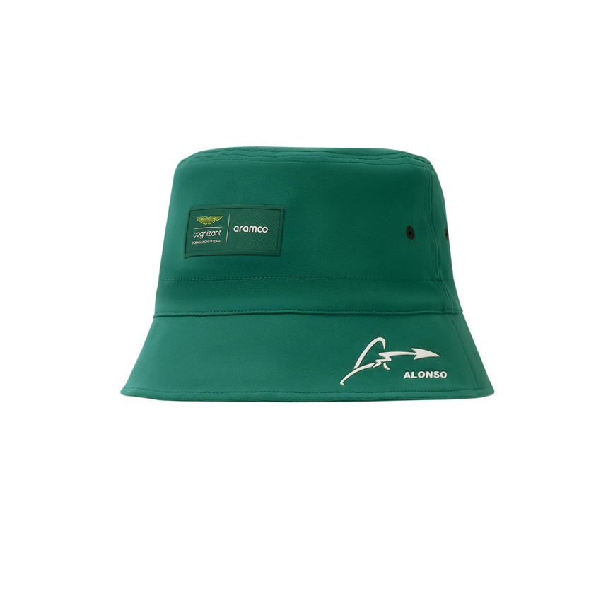 Gorra de Fernando Alonso, Kimoa, sombrero de pescador, verde, 2024