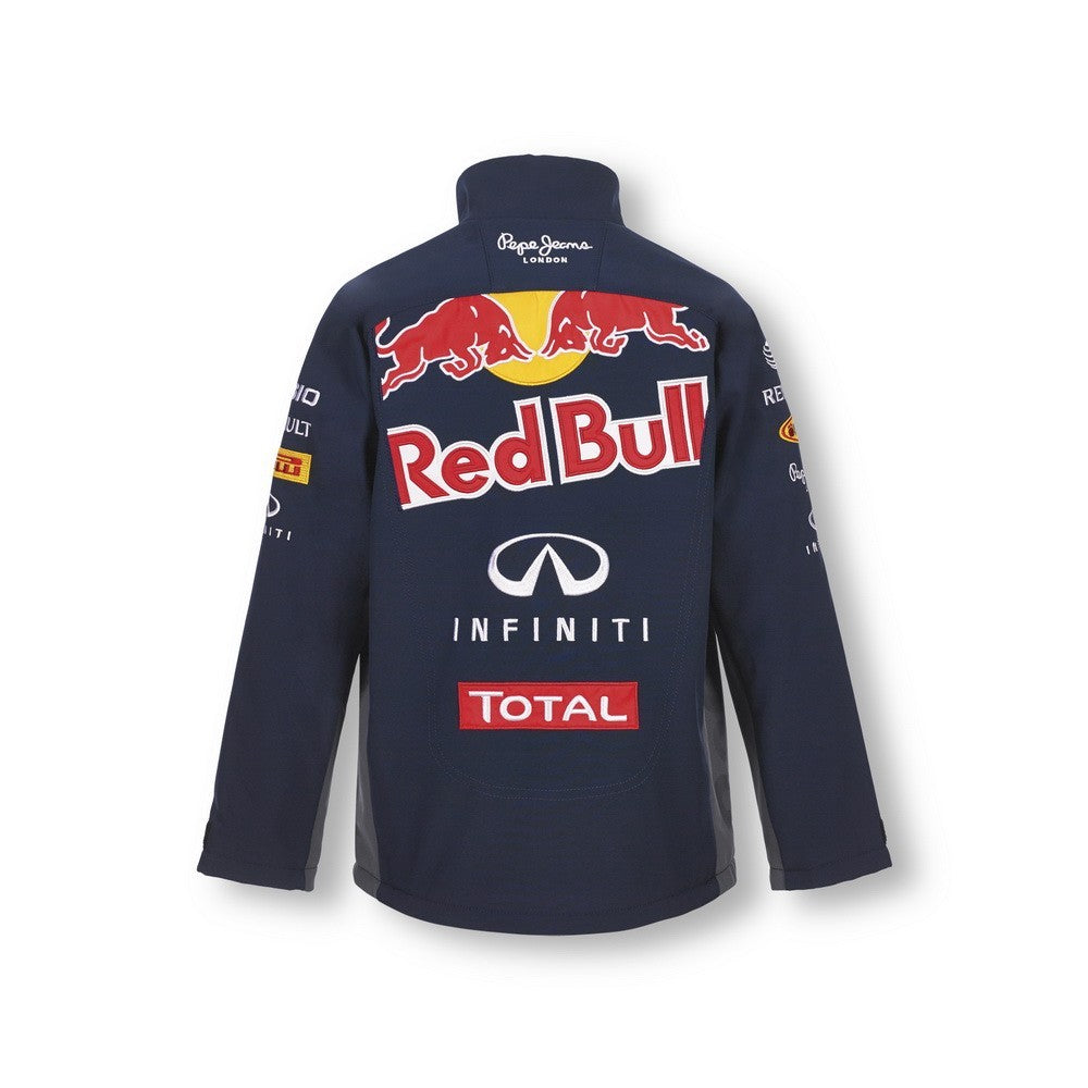 Red Bull Kids Softshell Jacket, Team, Blue, 2015 - FansBRANDS®