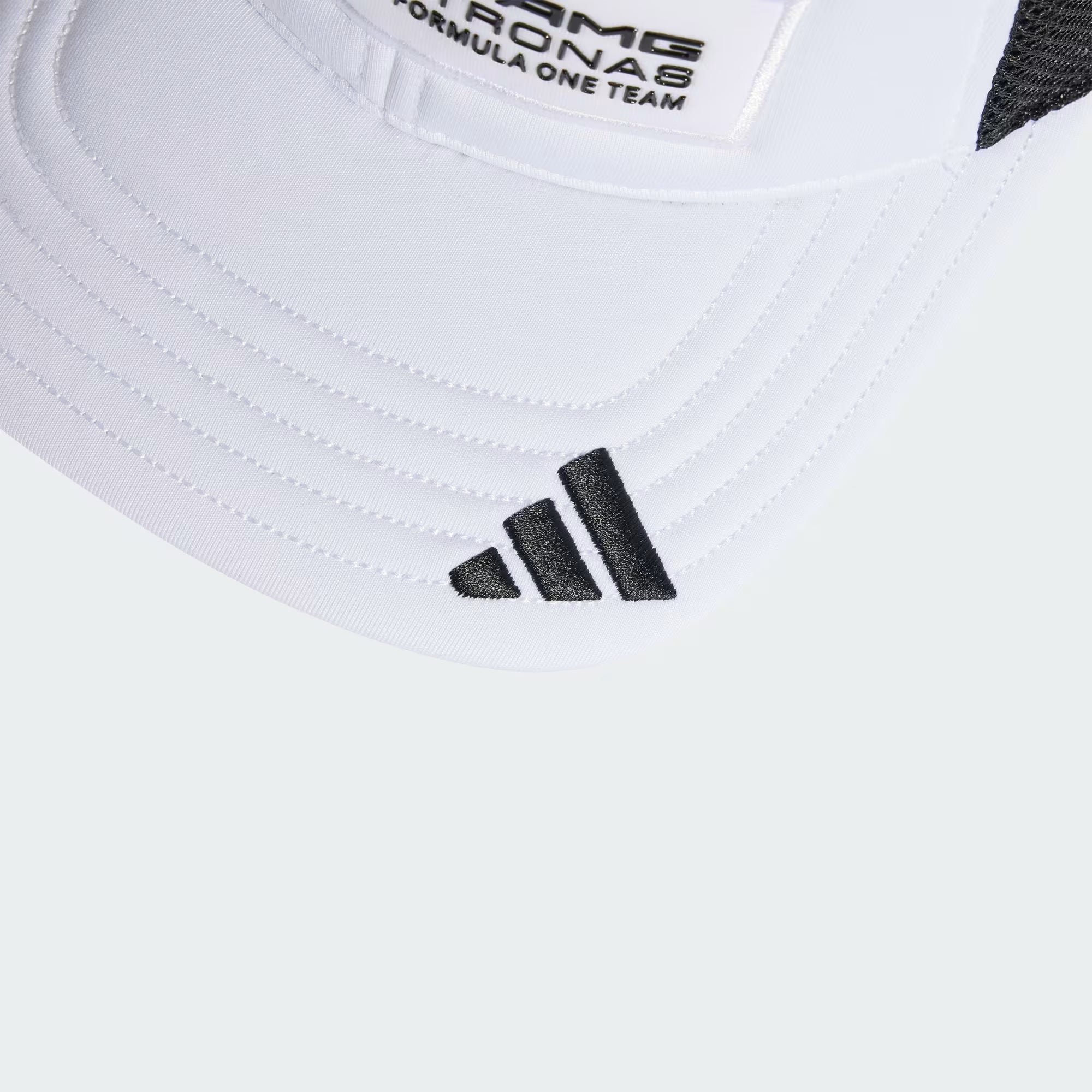 Mercedes cap, trucker, long logo, white 🔥