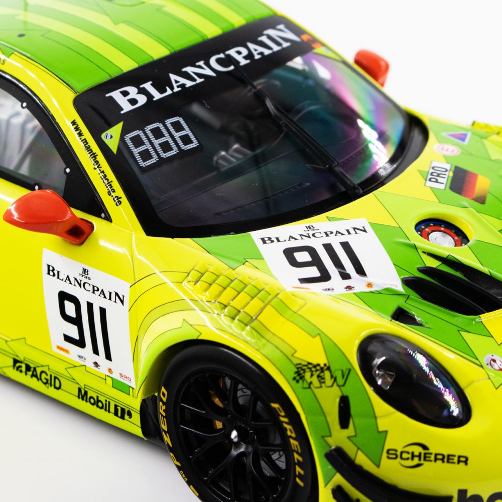 Manthey-Racing Porsche 911 GT3 R - 2018 Blancpain GT Endurance Series Monza #911 1:18 - FansBRANDS®
