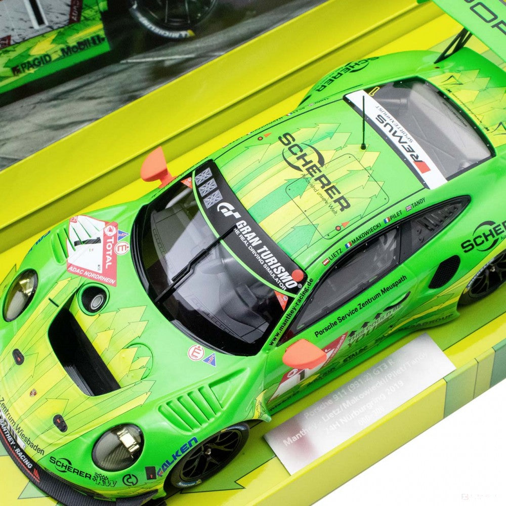 Manthey-Racing Porsche 911 GT3 R - 2019 24h Race Nürburgring #1 1:18