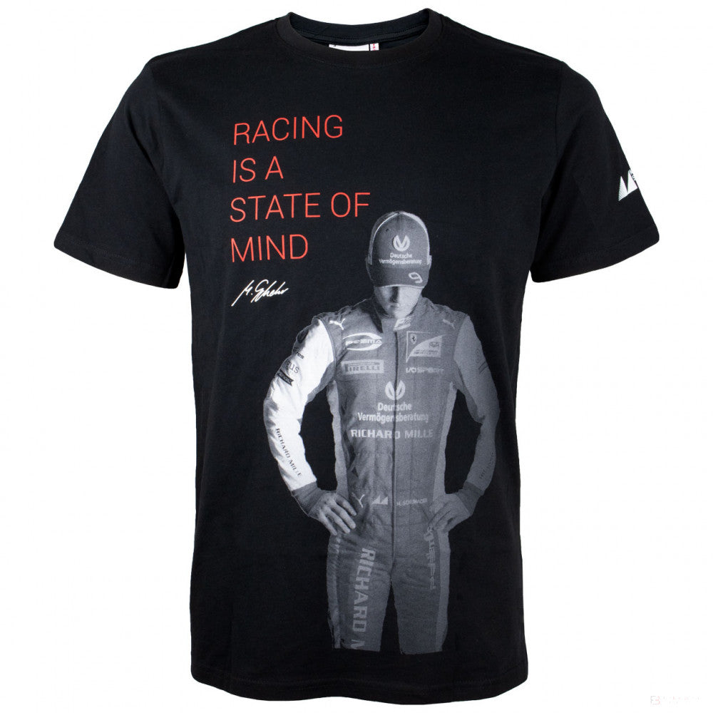 Mick Schumacher T-shirt, Claim, Black, 2020