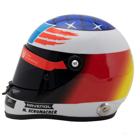 Mick Schumacher Mini Helmet, 1:2 scale, Multicolor, 2017
