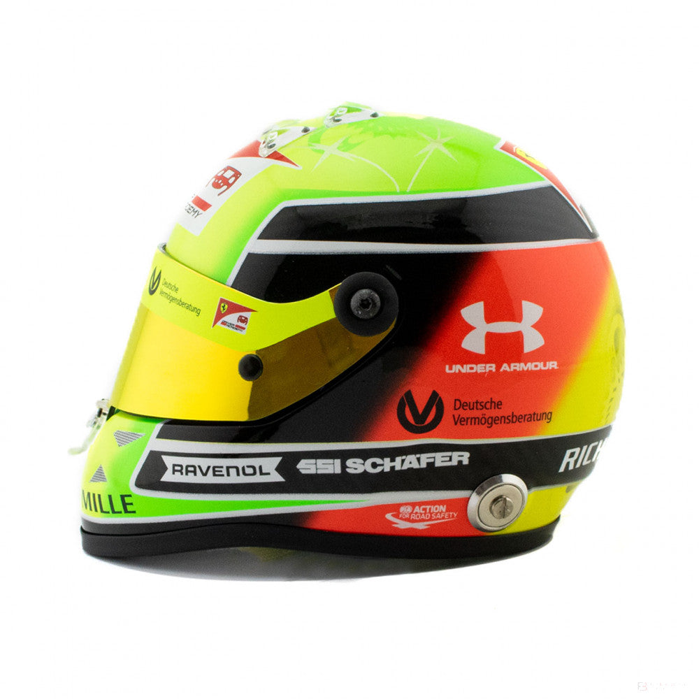 Mick Schumacher Mini Helmet, 1:2 scale, Green, 2020 - FansBRANDS®