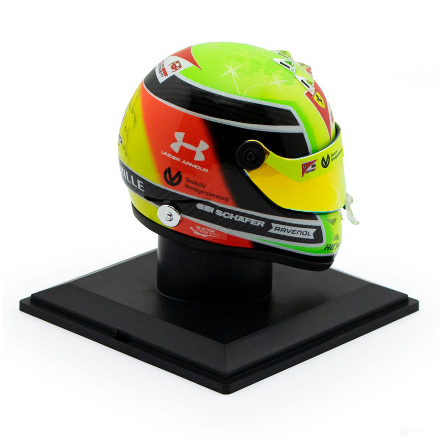 Mick Schumacher Mini Helmet, 1:4 scale, Green, 2020 - FansBRANDS®