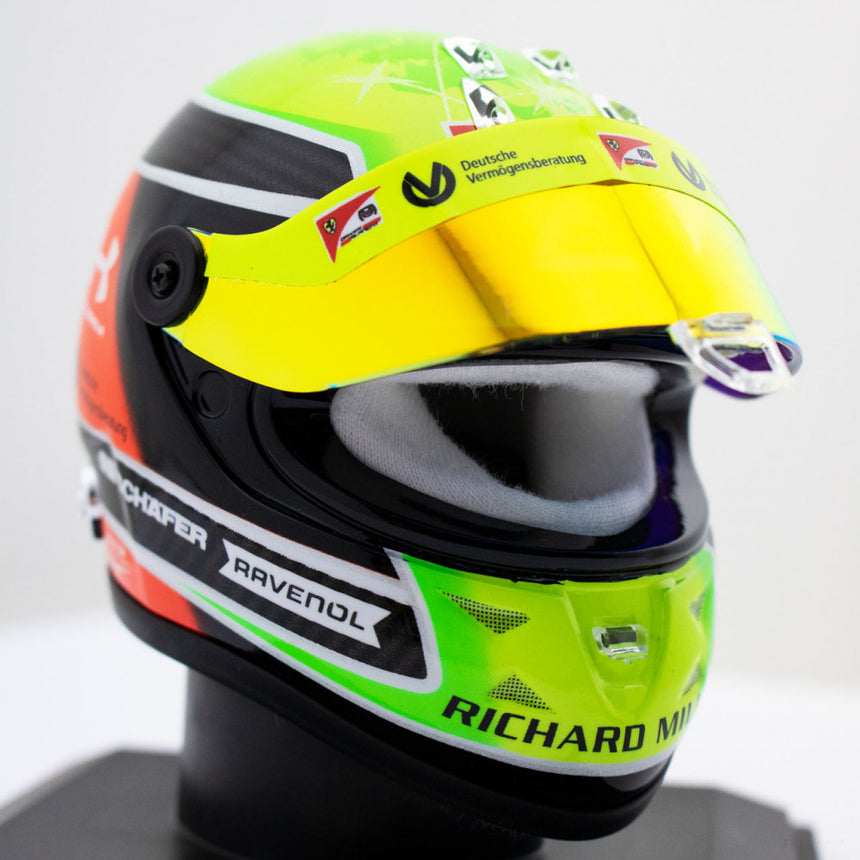 Mick Schumacher Mini Helmet, 1:4 scale, Green, 2020 - FansBRANDS®