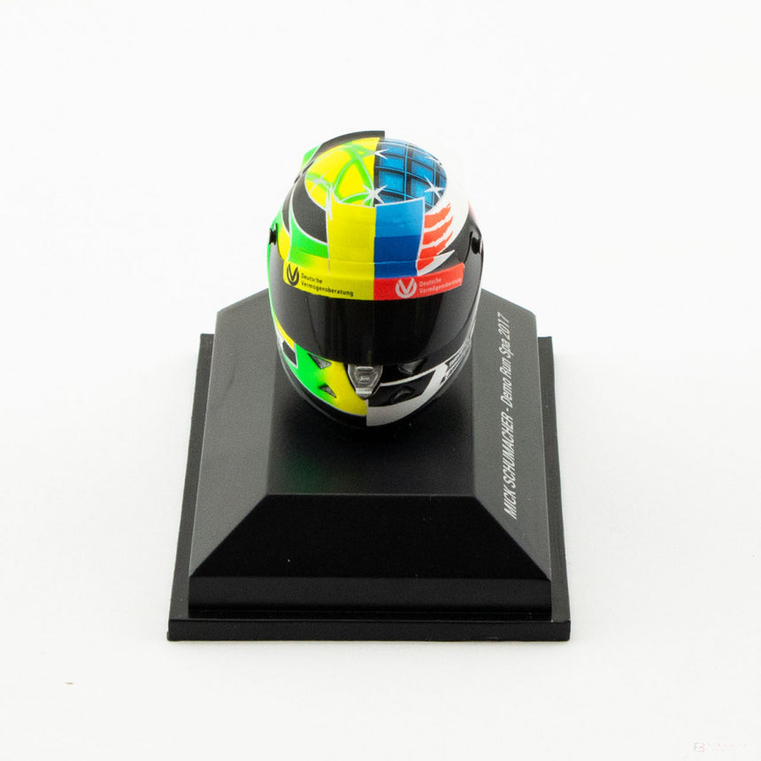 Mick Schumacher Mini Helmet, 1:8 scale, Multicolor, 2017 - FansBRANDS®
