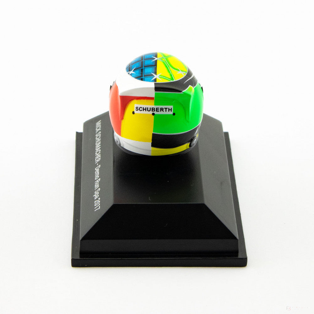 Mick Schumacher Mini Helmet, 1:8 scale, Multicolor, 2017 - FansBRANDS®