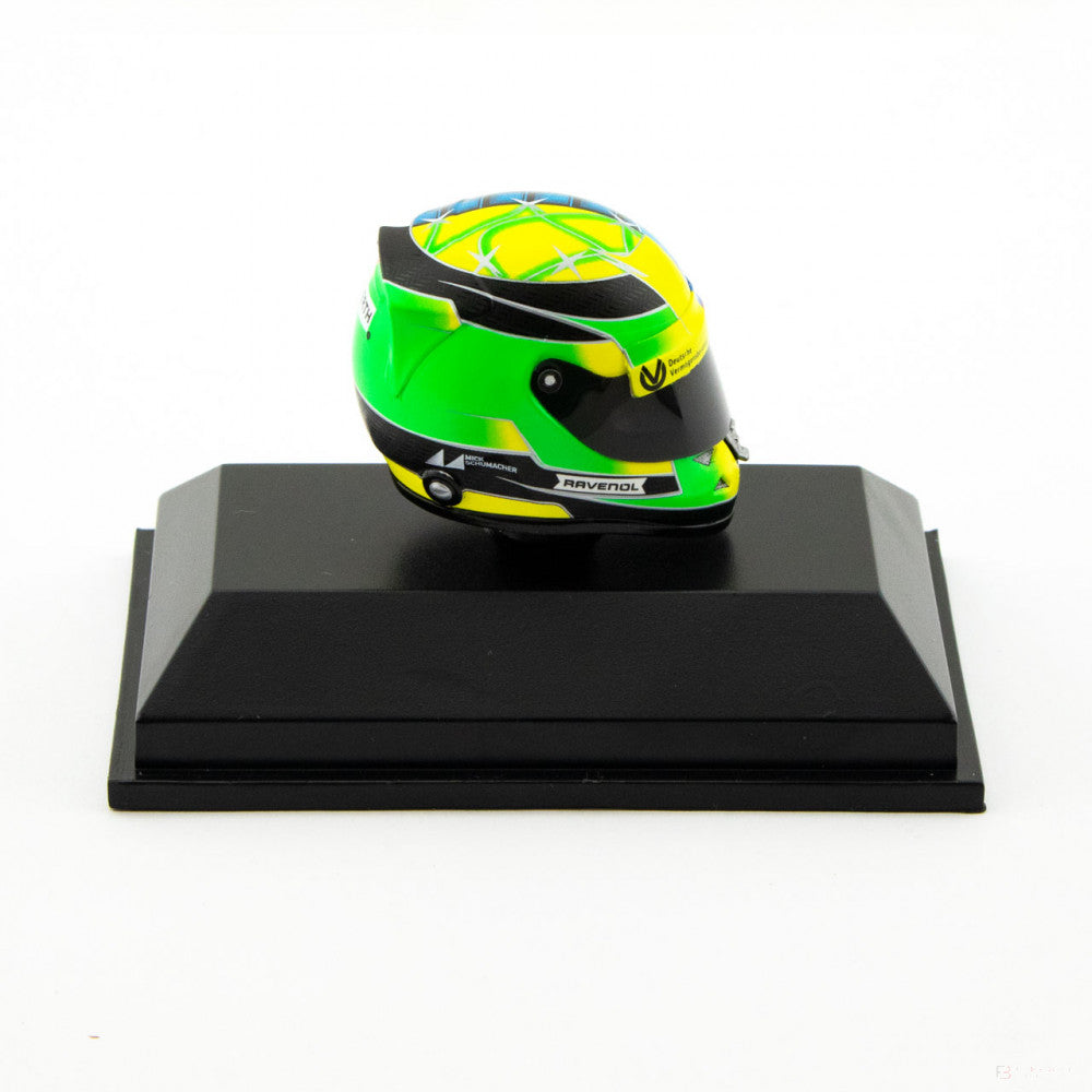 Mick Schumacher Mini Helmet, 1:8 scale, Multicolor, 2017 - FansBRANDS®