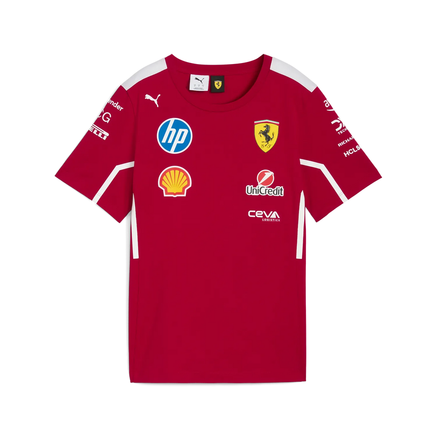Camiseta del equipo Ferrari para mujer 🔥