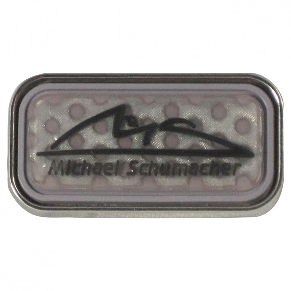 Michael Schumacher Brooch, Logo, Grey, 2015