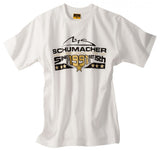 Michael Schumacher T-shirt, Round Neck, White, 2015