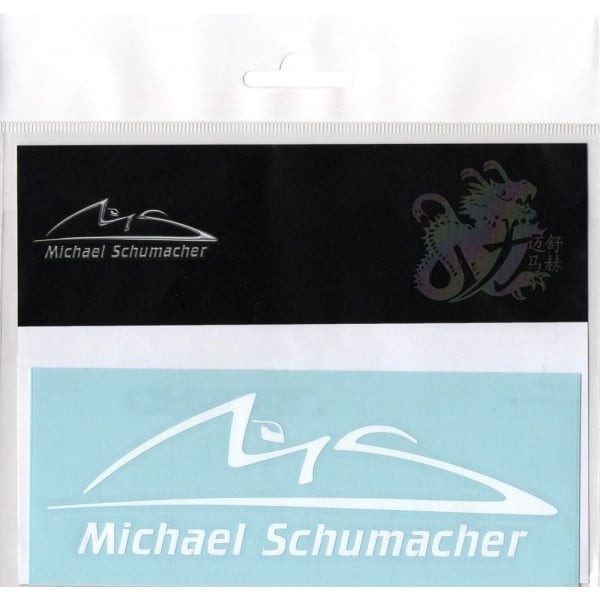 Michael Schumacher Sticker, Logo sticker, White, 2015
