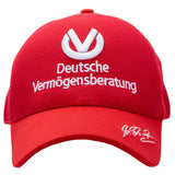 Michael Schumacher Baseball Cap, DVAG, Red, 2019