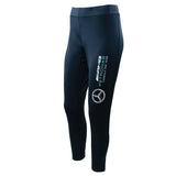 Mercedes Womens Stealth Leggings, Black