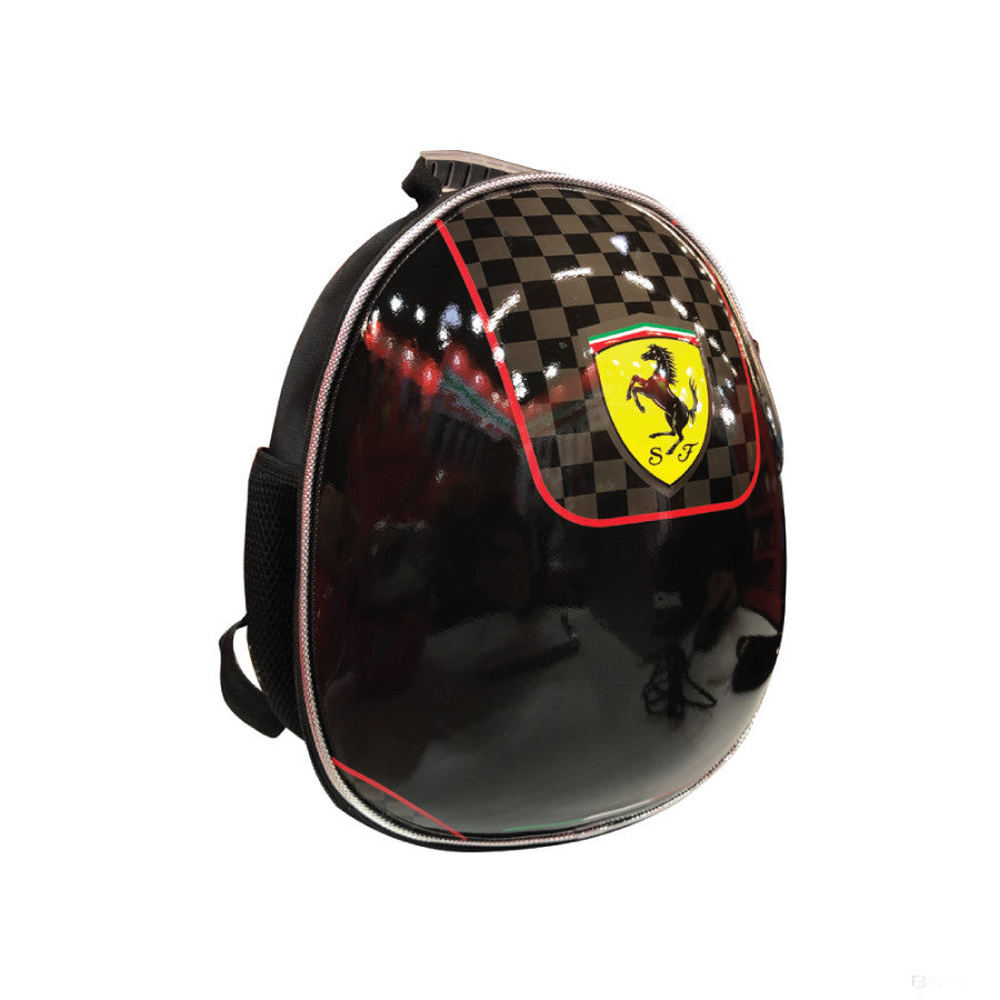 Ferrari Kids Backpack, Scuderia, Black, 2021 - FansBRANDS®