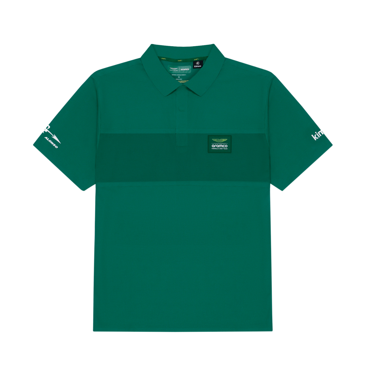 Fernando Alonso polo, Kimoa, minimal, green, 2024